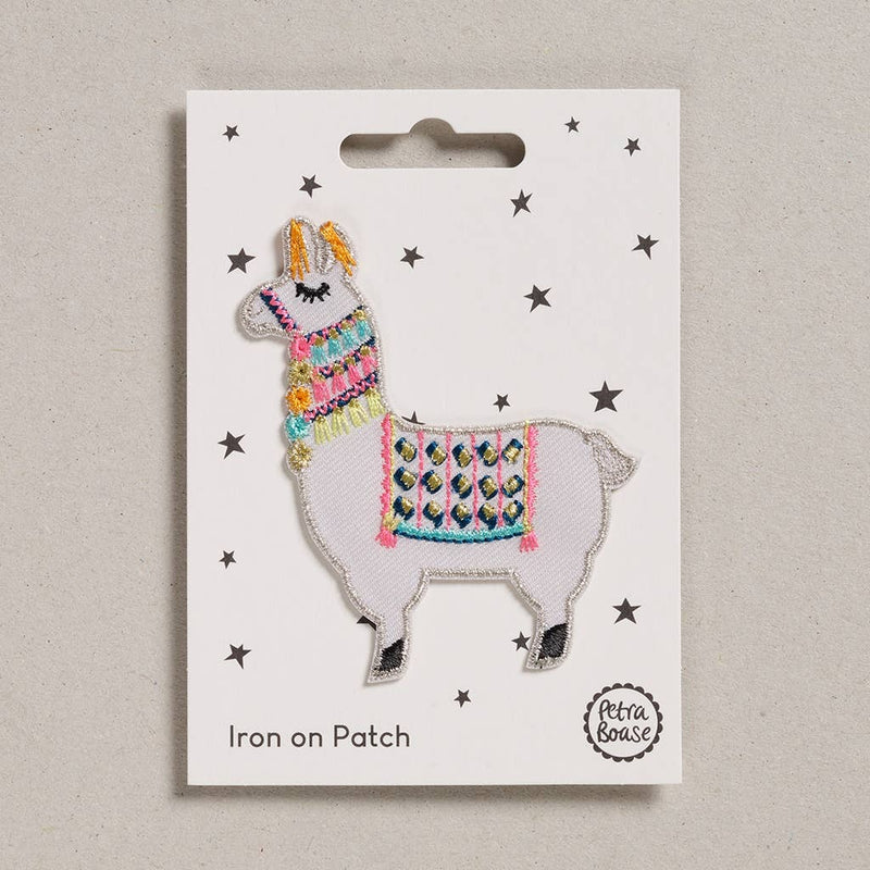 Llama Bügelbild