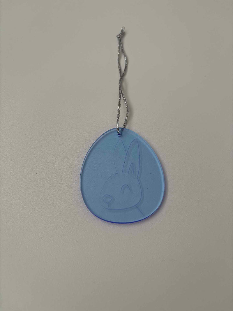 Neon Osterei MODERN BUNNY