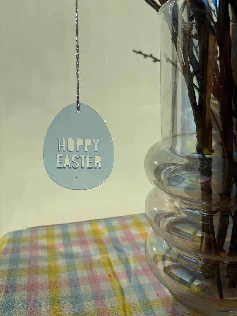 Neon Osterei HOPPY EASTER