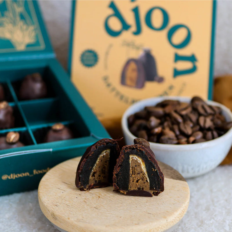 Djoon Dattelpralinen – Espresso Crunch