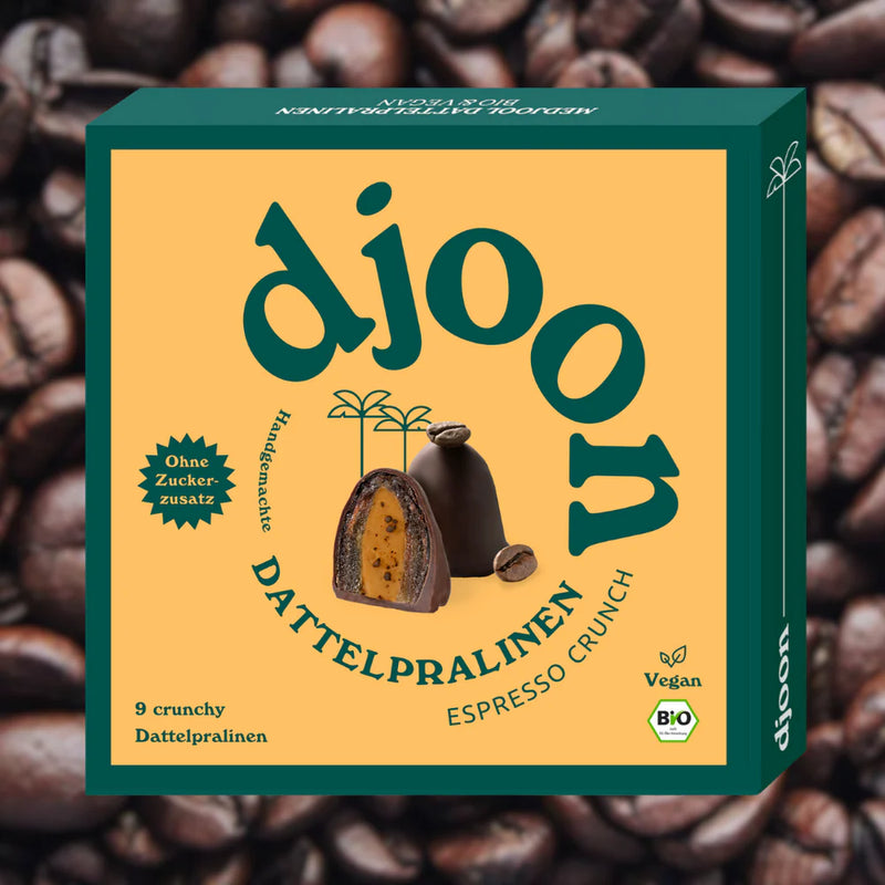 Djoon Dattelpralinen – Espresso Crunch