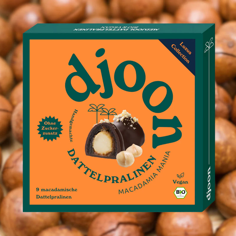 Djoon Dattelpralinen – Macadamia Mania