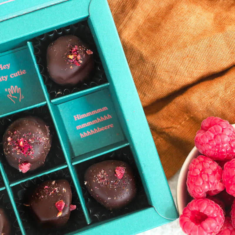 Djoon Dattelpralinen – Raspberry Cream