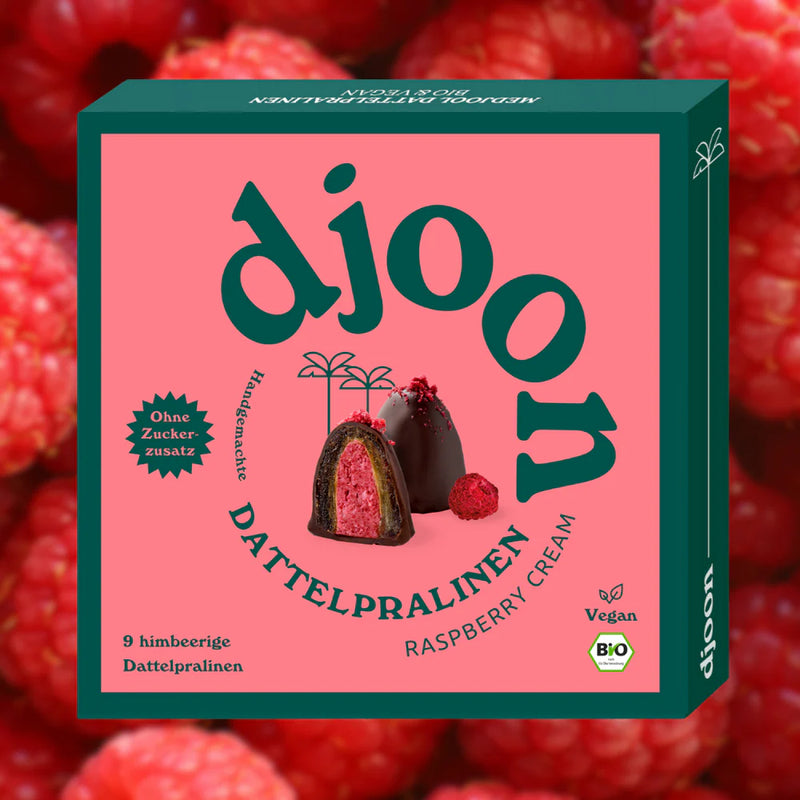 Djoon Dattelpralinen – Raspberry Cream