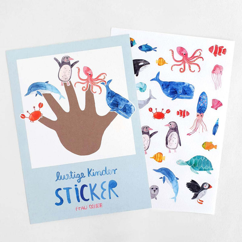 Kinder Stickers - Wildes Meer