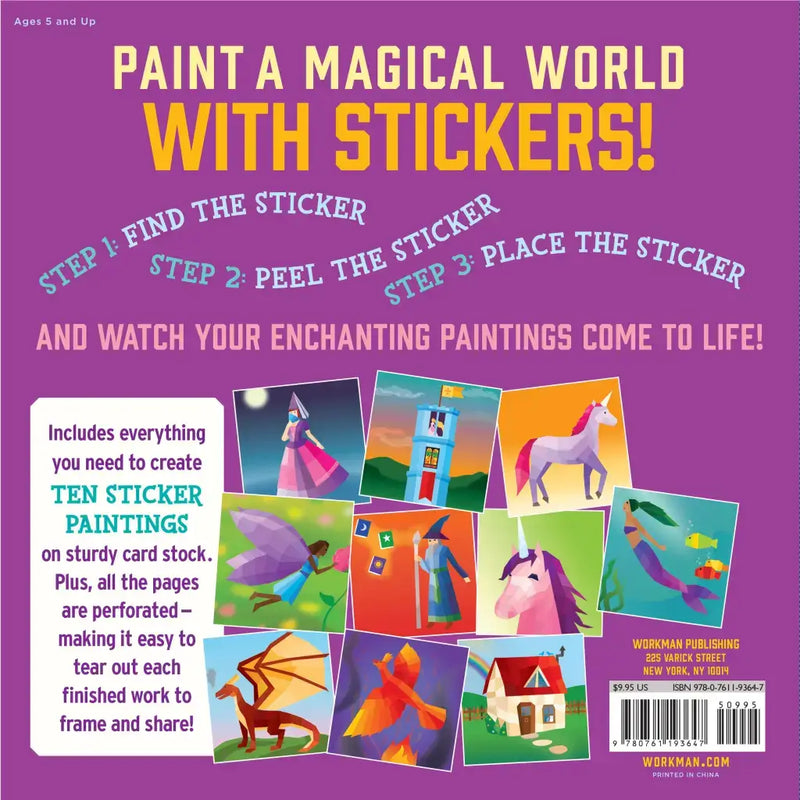 Paint By Sticker Kids Books