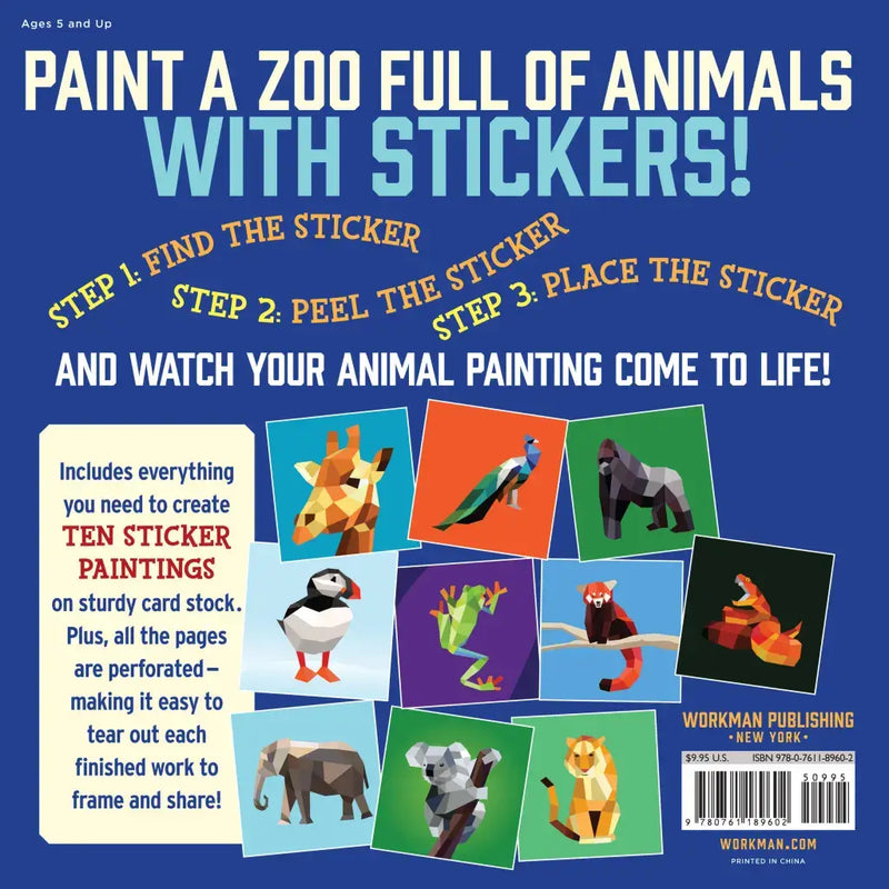 Paint By Sticker Kids Books