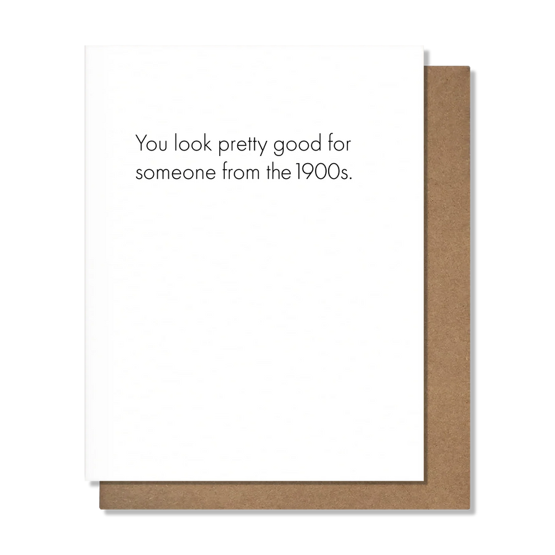 1900s Birthday Card