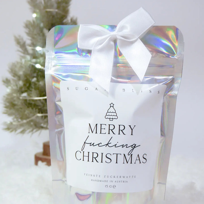 Merry F*ing Christmas Zuckerwatte