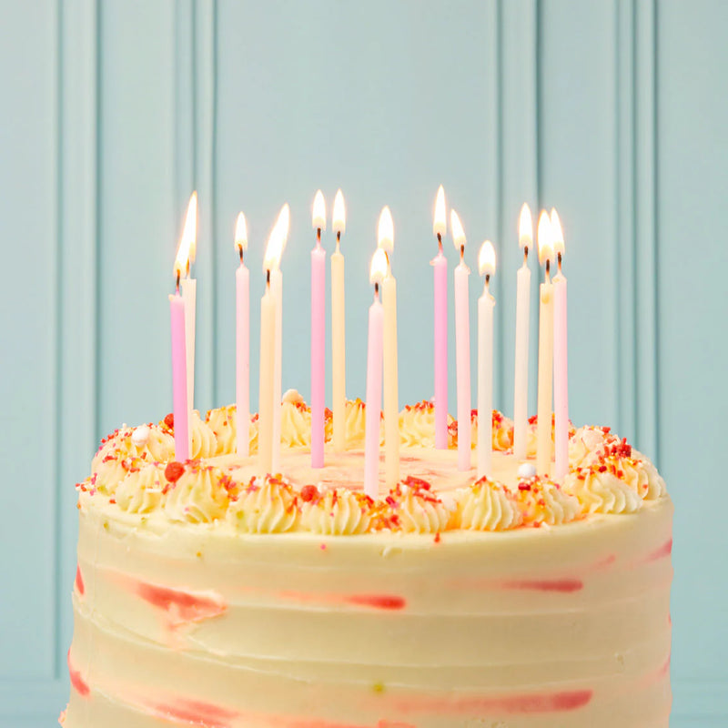 Long Pastel Candles